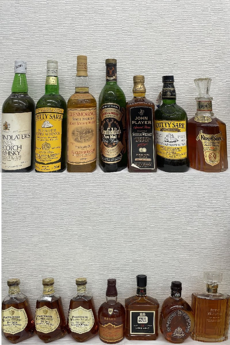 複d酒199F】☆1円スタート☆古酒・未開栓☆スコッチ☆22本おまとめ