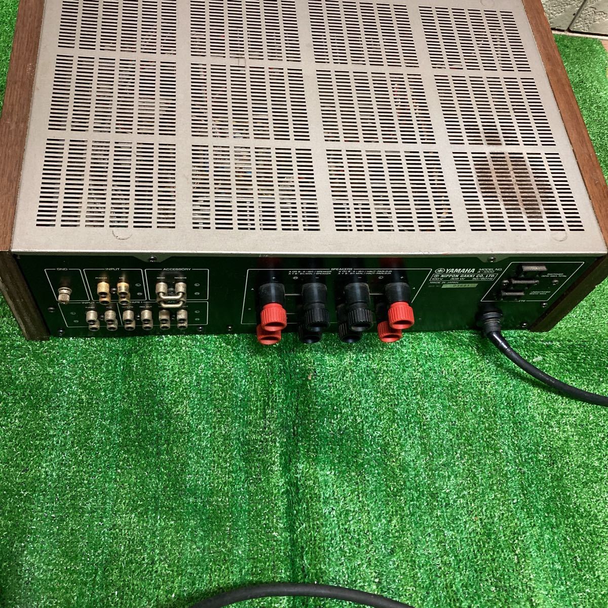 中古品，◇◇YAMAHA/ヤマハ プリメインアンプ MODEL NO.A-1000◇◇50/60HZ