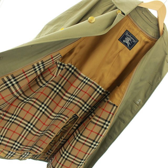 ステンカラーコート Burberrys バーバリーズ BURBERRY バルマカーンコート BURBERRYSステンカラーコート ウールライナー付ノバチェック ネイビーL ステンカラー BURBERRYS(バーバリーズ) &frasl; CAMDEN コート コットン (バーバリー) ステンカラーコート（サイズ（S&frasl;M&frasl;L）L
