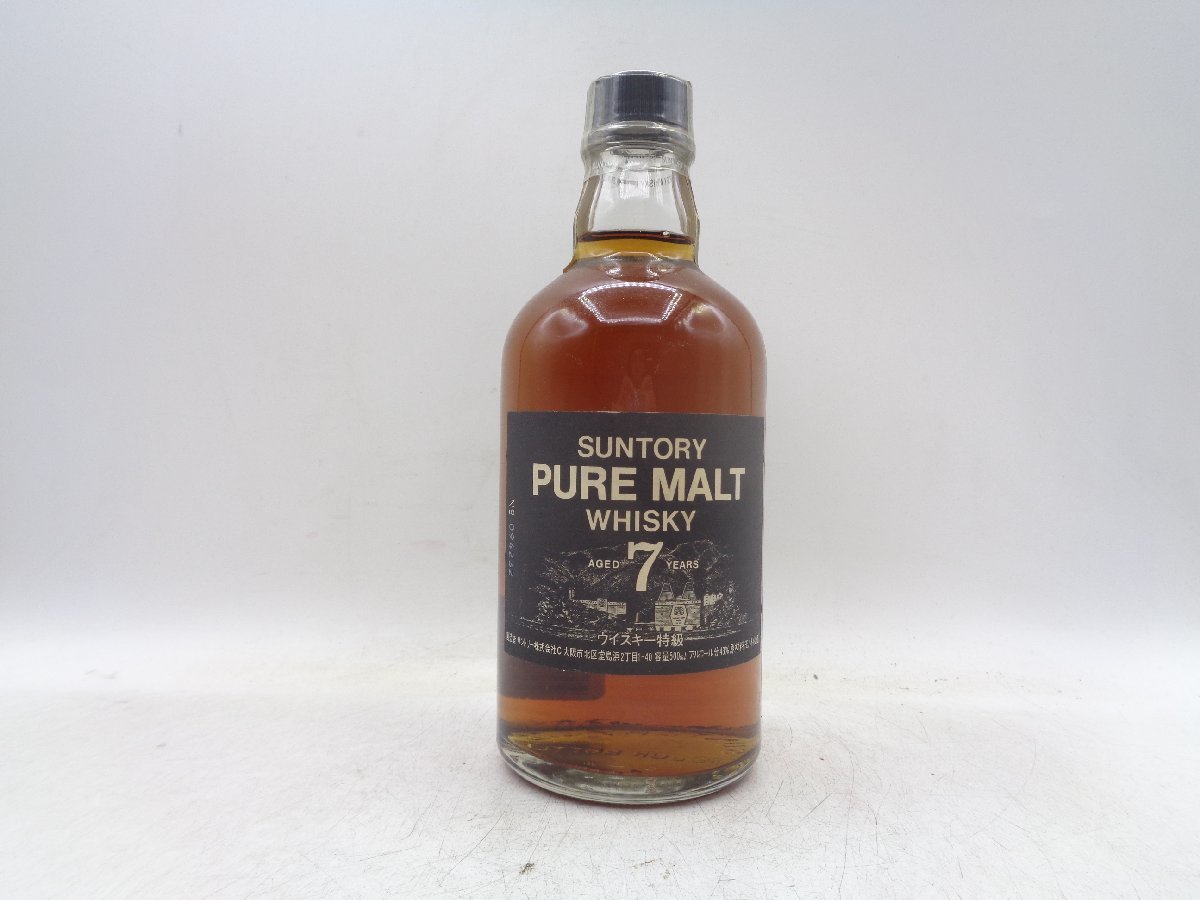 SUNTORY PURE MALT WHISKY 7年 サントリー ピュアモルト ウイスキー