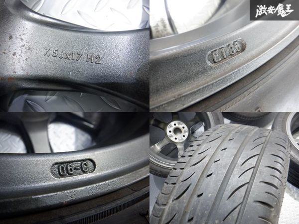 ○OZ RACING OZレーシング TITAN 17インチ 7.5J +35 PCD100 5H 5穴