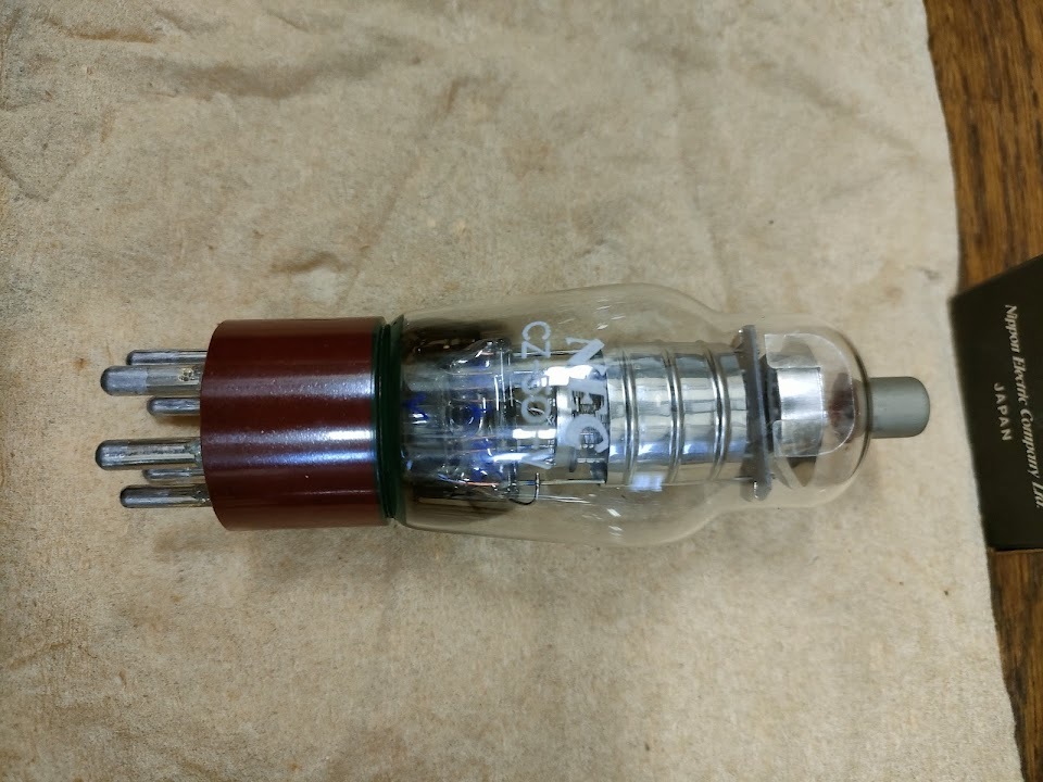 NEC CZ-501-D - 2本 Yahoo!オークション CZ CZ501D TEN各1本 真空管