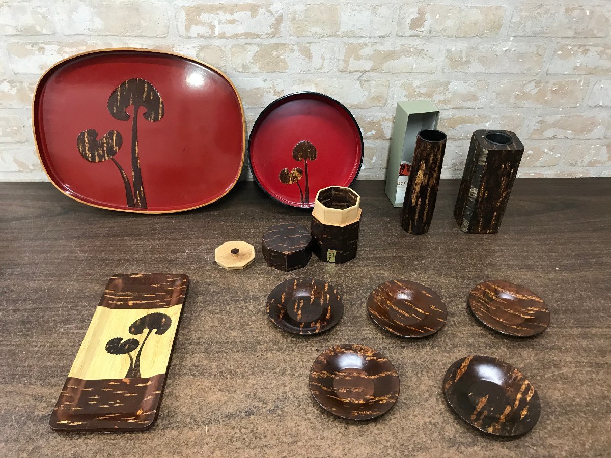 2026年最新Yahoo!オークション -桜皮細工 茶托の中古品・新品・未 -桜皮