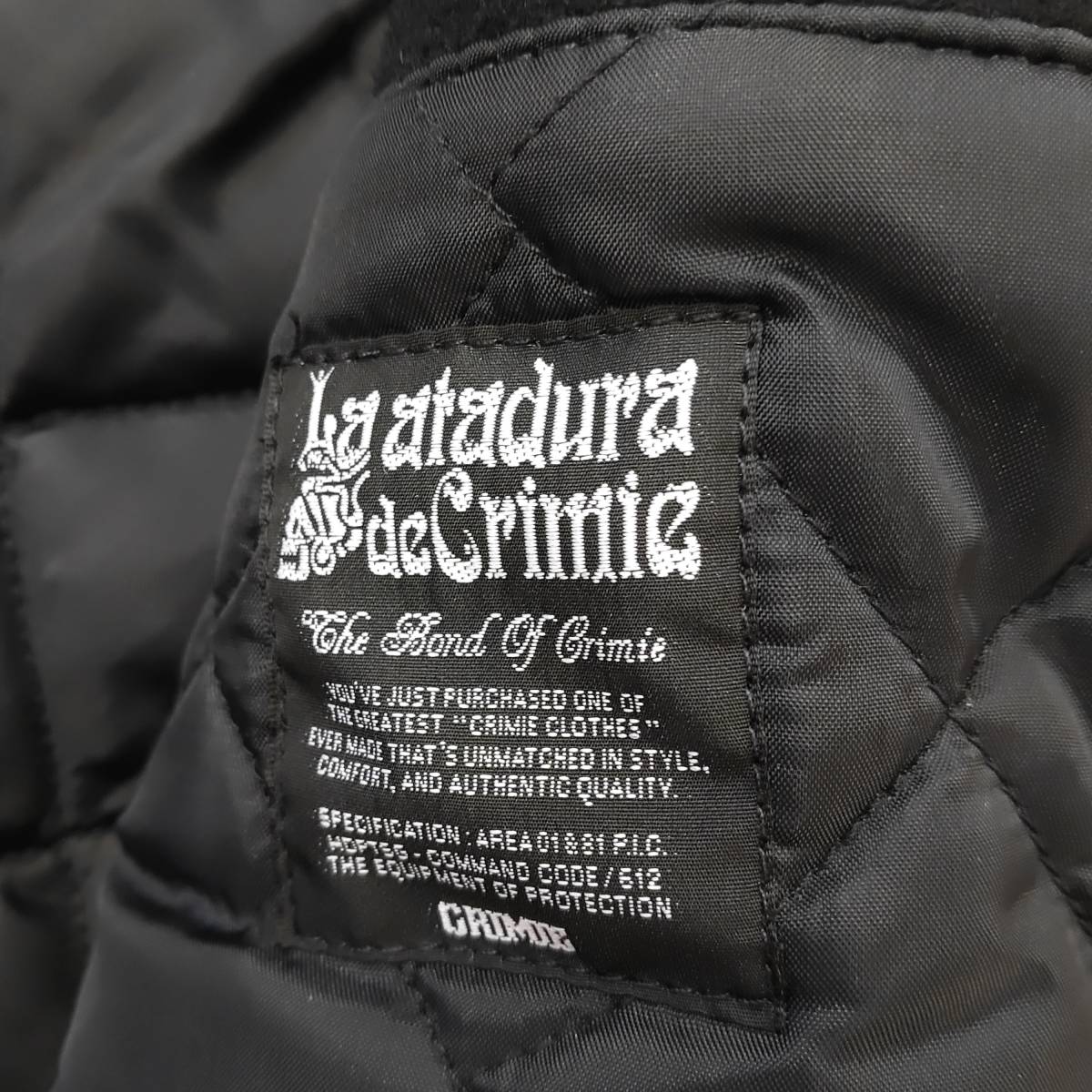 CRIMIE ショット クライミー LAMB schott × LEATHER レザー切替 ウール シングル (ショット) JACKET 中古・古着通販Schott SCHOTT×THE THE ウールライダース
