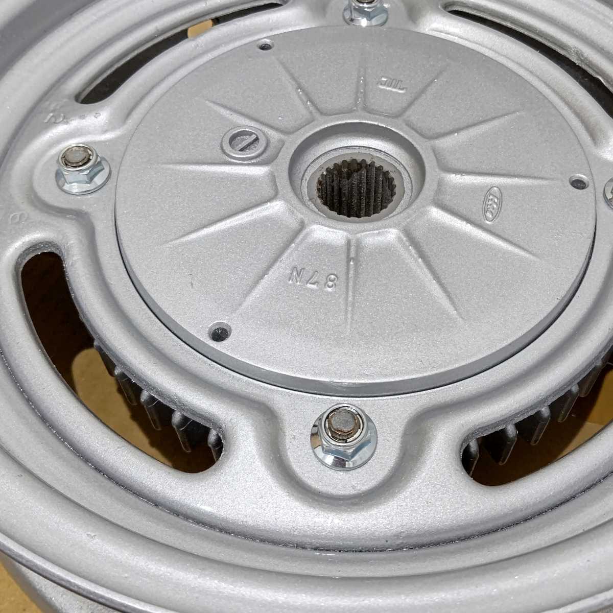 フュージョン 純正 鉄チン ホイール fusion helix mf02 鉄チンホイール 