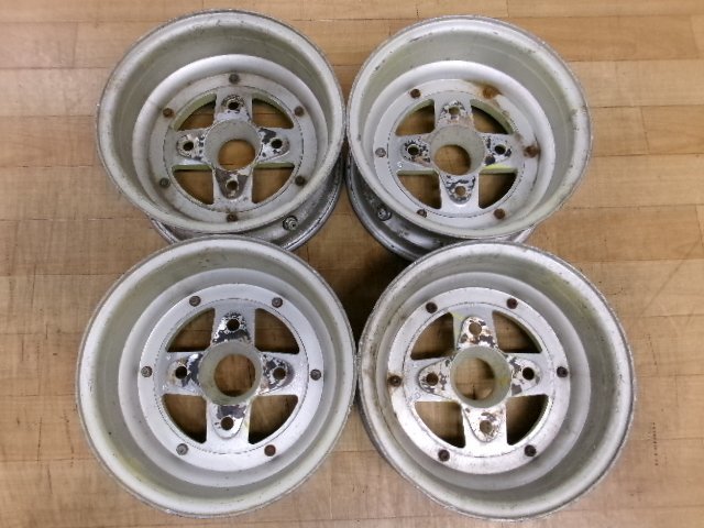当時物 深リム SSR SPEED STAR スピードスター 3ピース ホイール 4本 