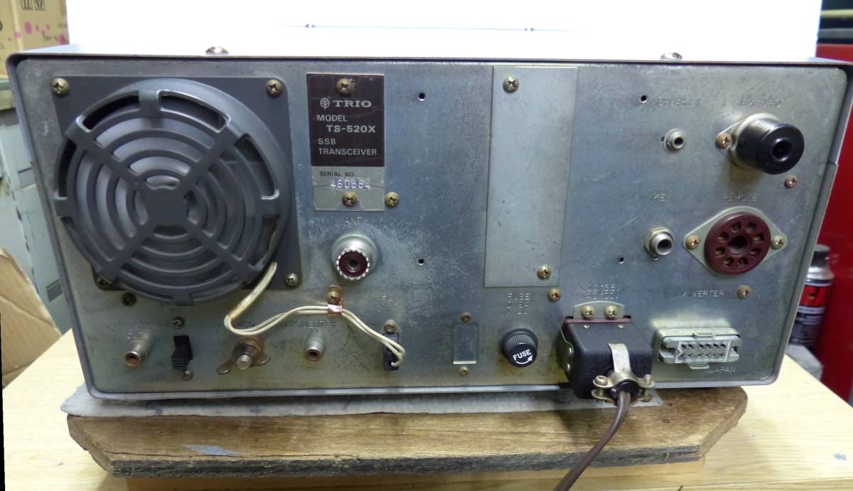 ☆TORIO TS-520X 100W改機 HF SSB・CW機☆ TRIO トリオ TS-520X