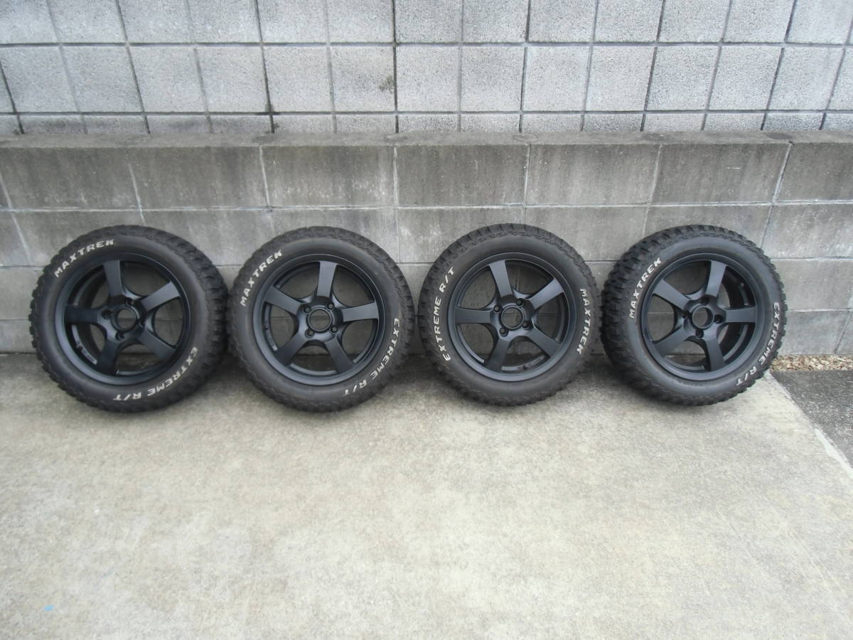 🆕165⁄65R14バリ山スタッドレスタイヤ付きアルミホイール4本セット