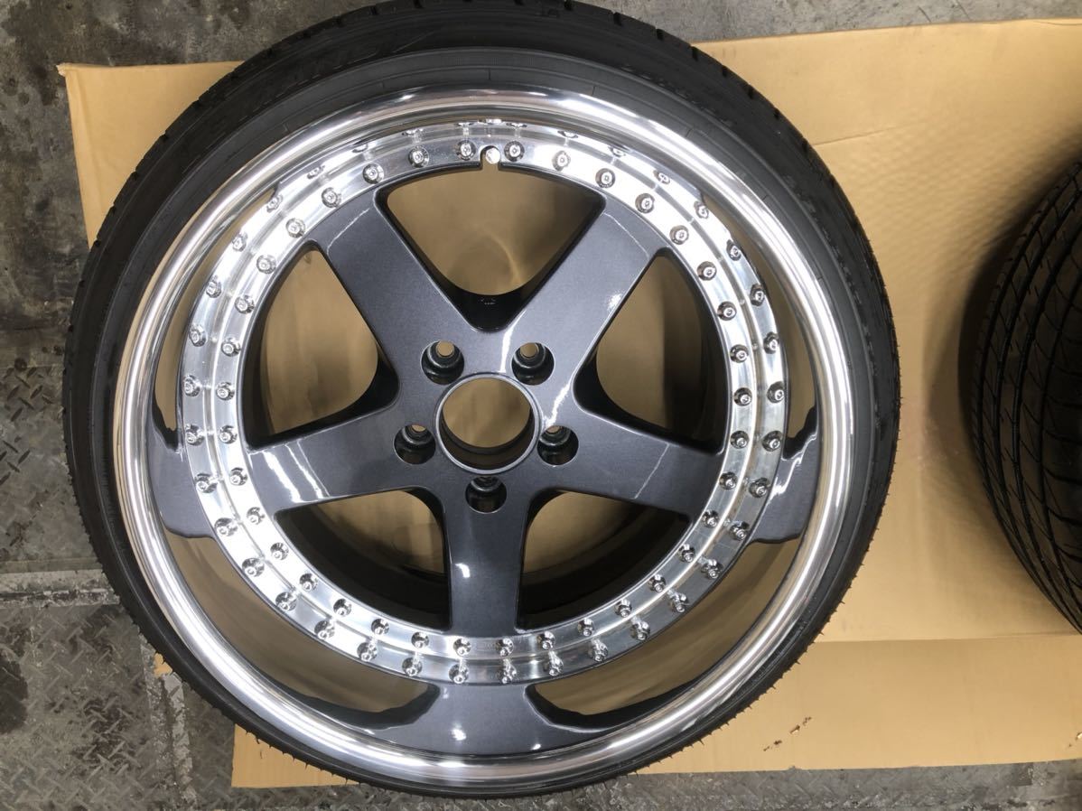 ワーク workエクイップ Equip 17インチ 2本 深リム リバレル 10.5J 