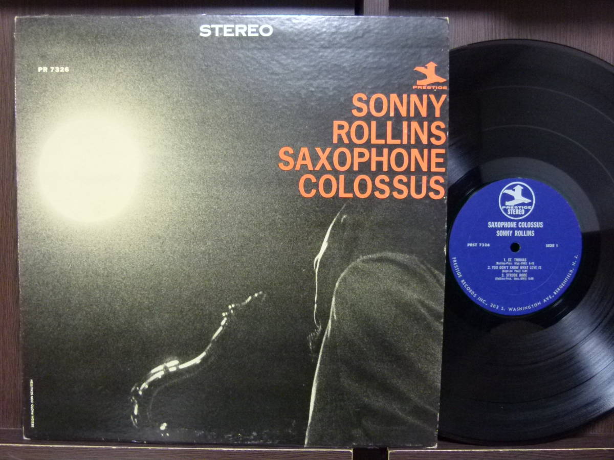  激レア 美盤 SONNY ROLLINS SAXOPHONE COLOSSUS(ジャズ一般)｜売買されたオークション情報、yahooの商品情報をアーカイブ公開 - オークファン ジャズ一般