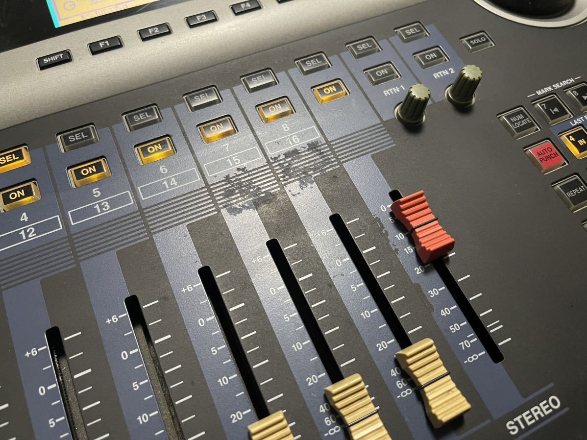 AW2816 YAMAHA MTR 概要 レコーダー 通電確認ヤマハ YAMAHA ヤマハMTR