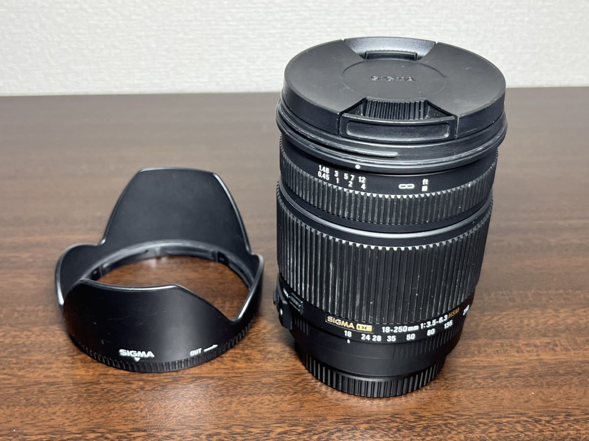 SIGMA 18-250mm F3.5-6.3 DC OS HSM (キヤノン用) DC 18-250mm HSM Autofocus For fit