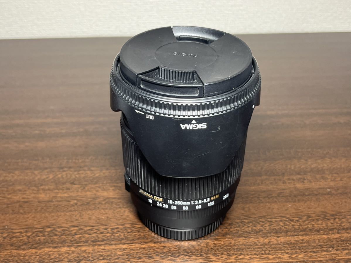 SIGMA 18-250mm F3.5-6.3 DC OS HSM (キヤノン用) DC 18-250mm HSM Autofocus For fit