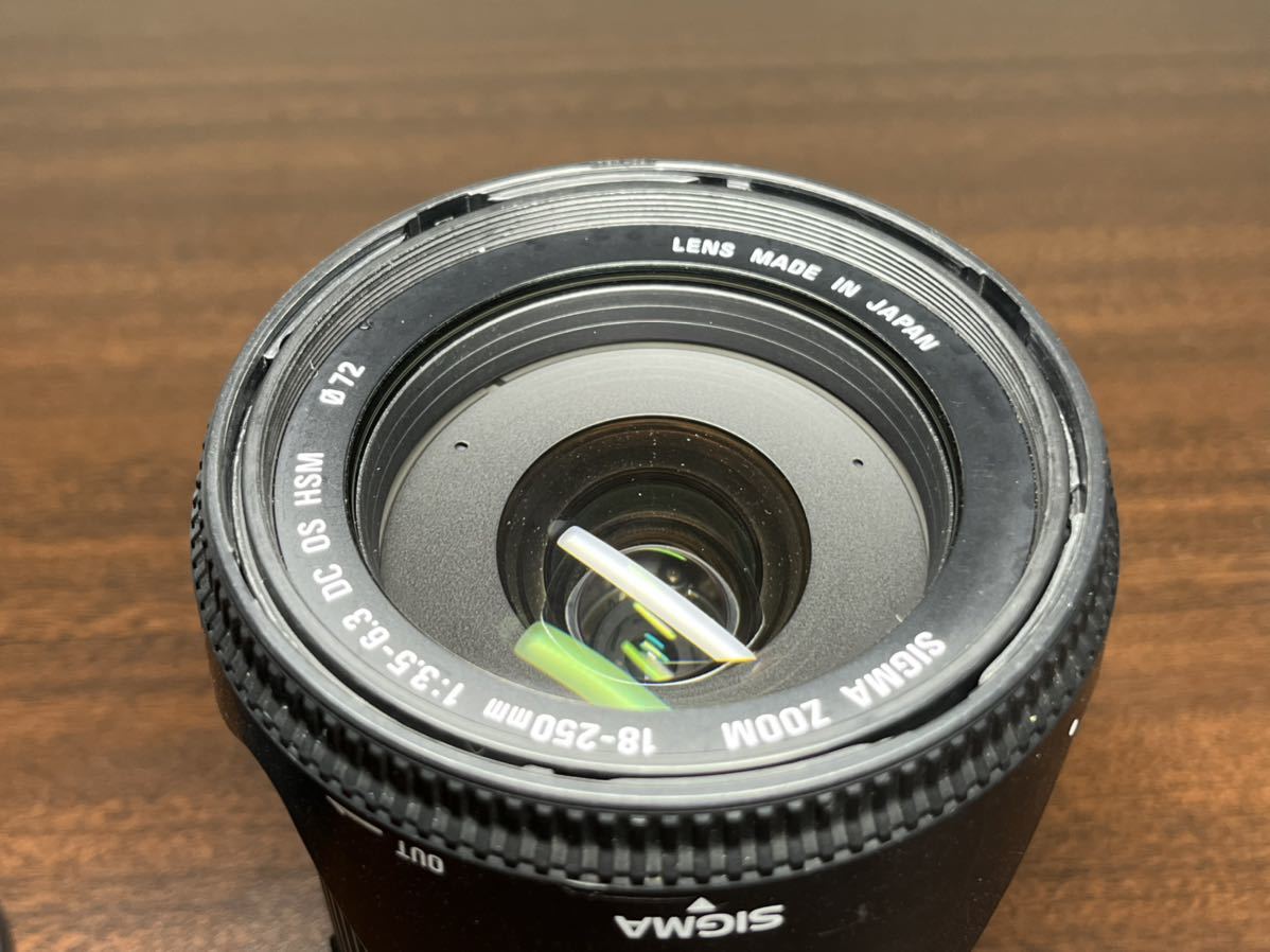 SIGMA 18-250mm F3.5-6.3 DC OS HSM (キヤノン用) DC 18-250mm HSM Autofocus For fit