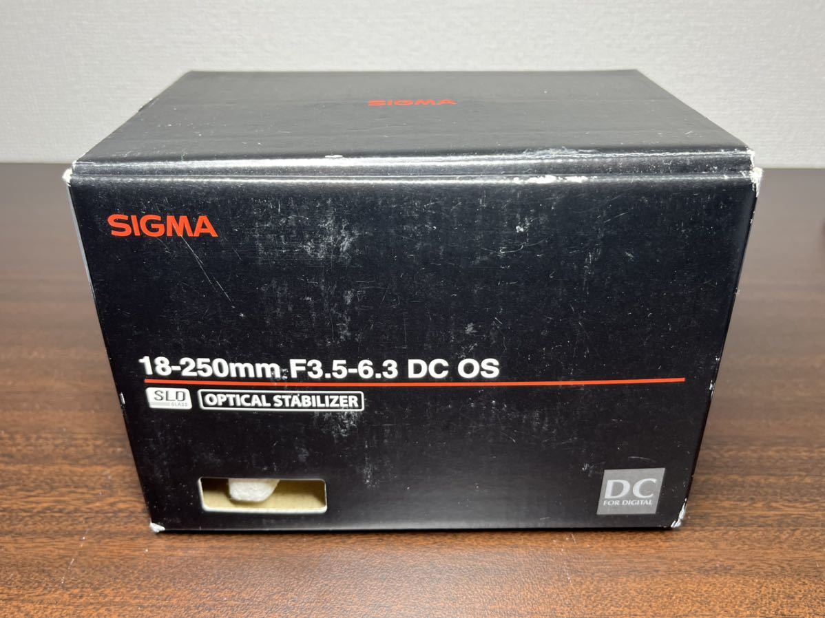 SIGMA 18-250mm F3.5-6.3 DC OS HSM (キヤノン用) DC 18-250mm HSM Autofocus For fit