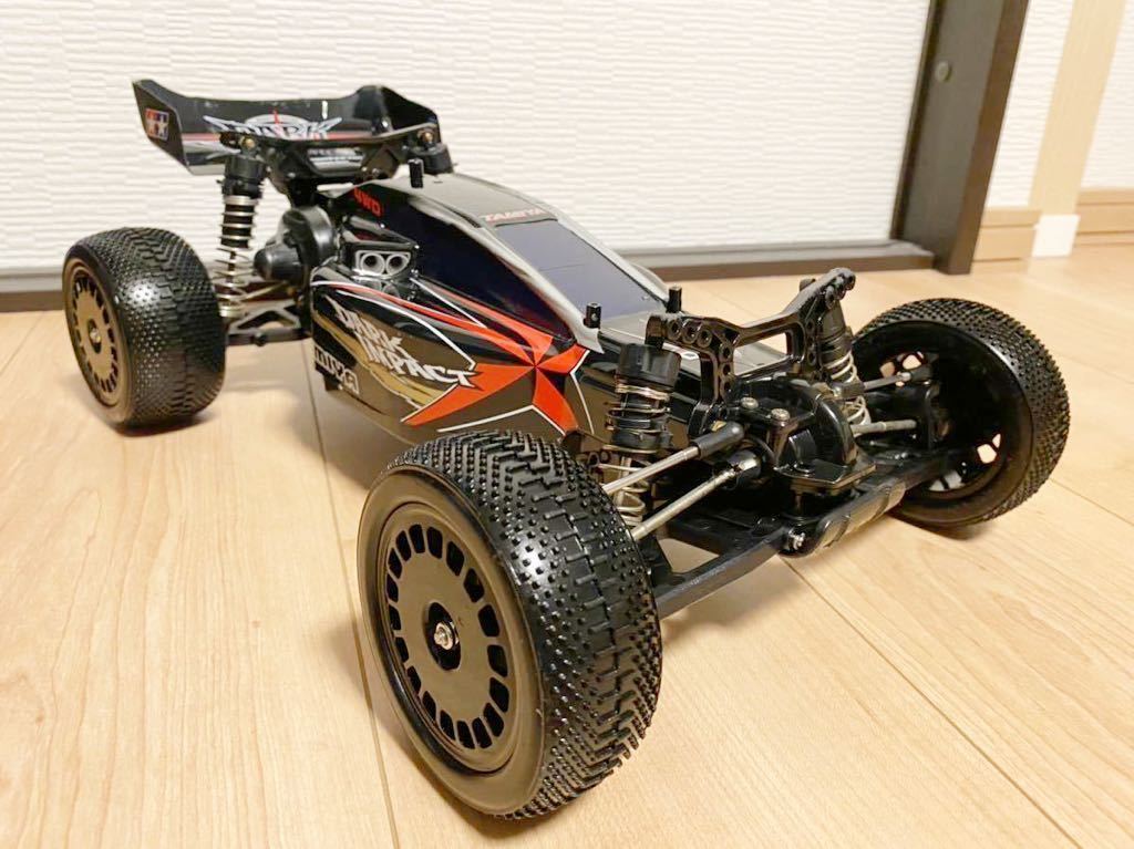 送料無料 タミヤ ダークインパクト DF-03 シャーシ サーボ モーター