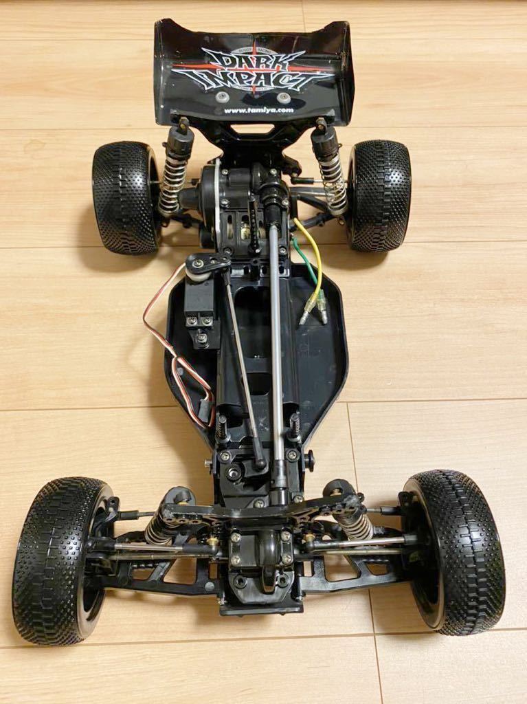 送料無料 タミヤ ダークインパクト DF-03 シャーシ サーボ モーター