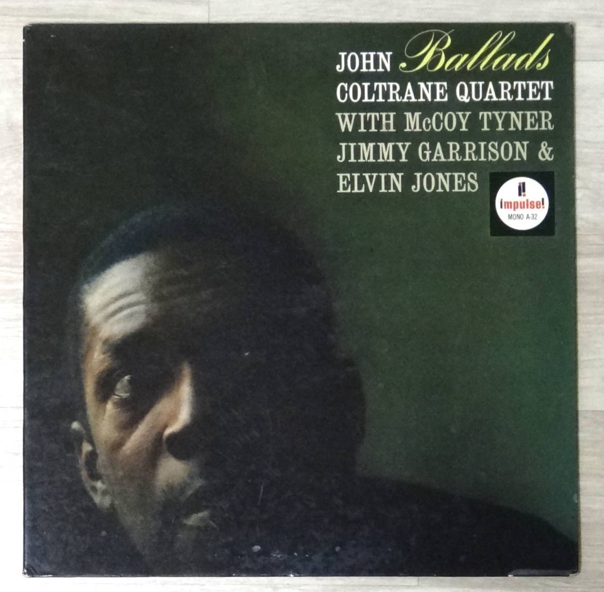 Impulse &frasl; | US MONO Ballads オリジナル - Quartet A-32 Coltrane John RECORDS WAXPEND COLTRANE Again)