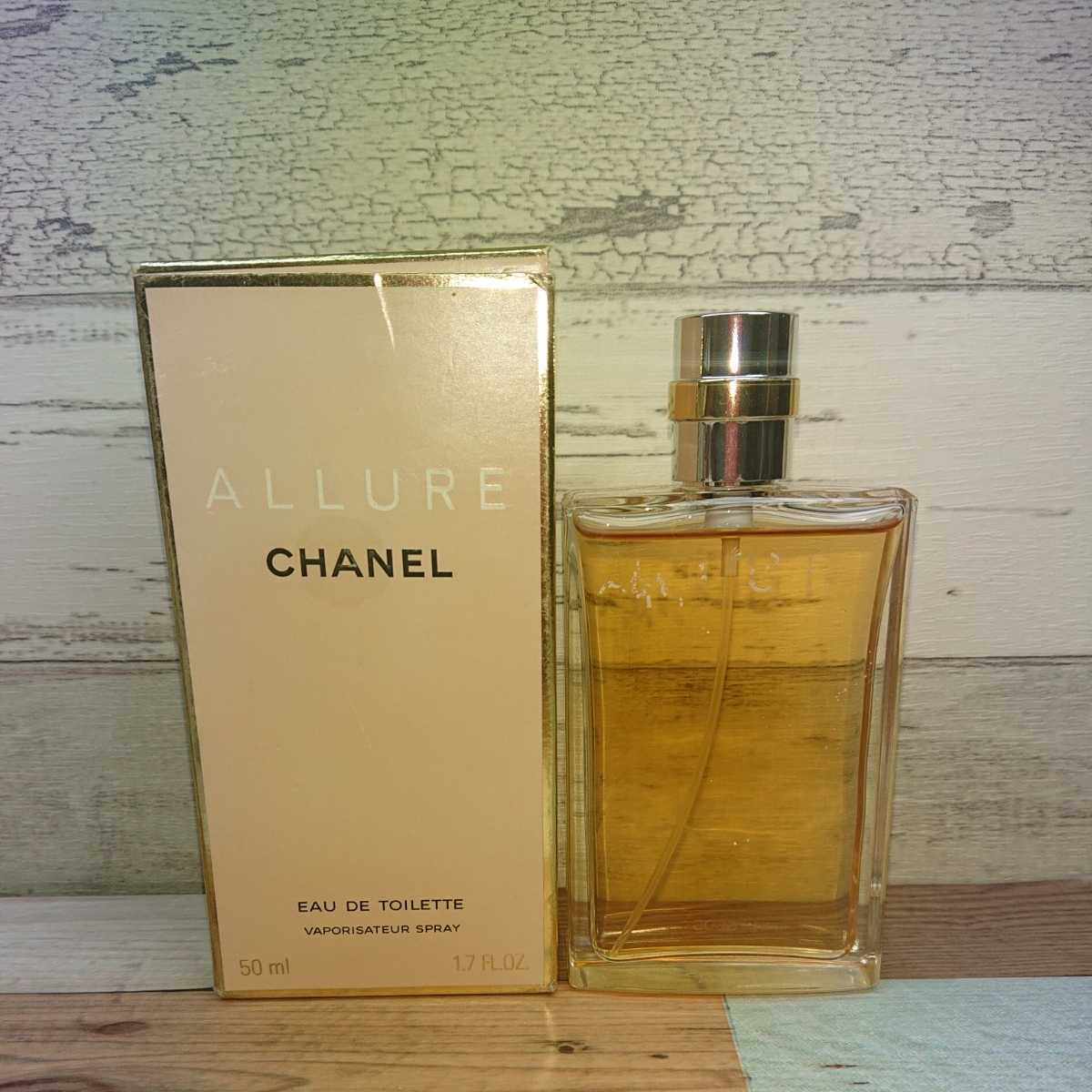 残量9割 シャネル アリュール オム 50ml CHANEL ALLURE 残量9割
