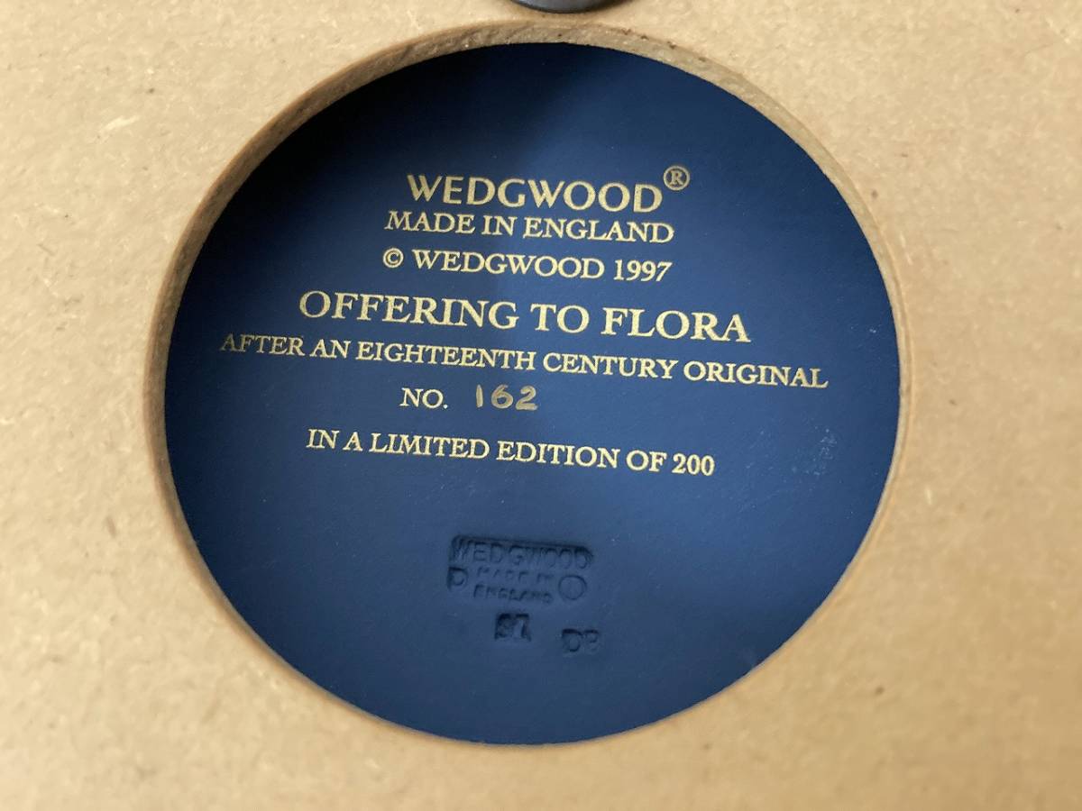 流行販売 □ioy1025□Wedgwood ウェッジウッド 陶板 額 壁掛け レリーフ□