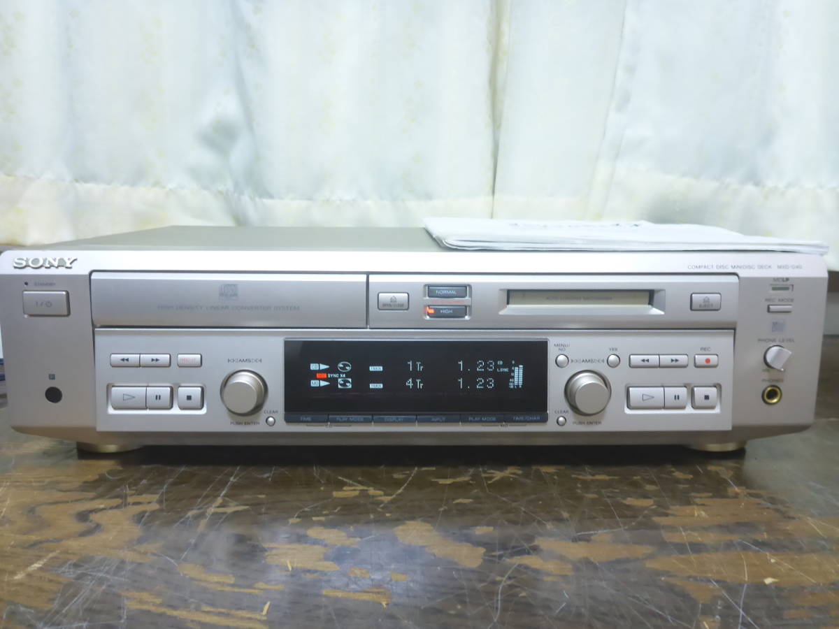 SONY MXD-D40 ソニー MDレコーダー CDプレーヤー 公式通販 CD Sony MXD 