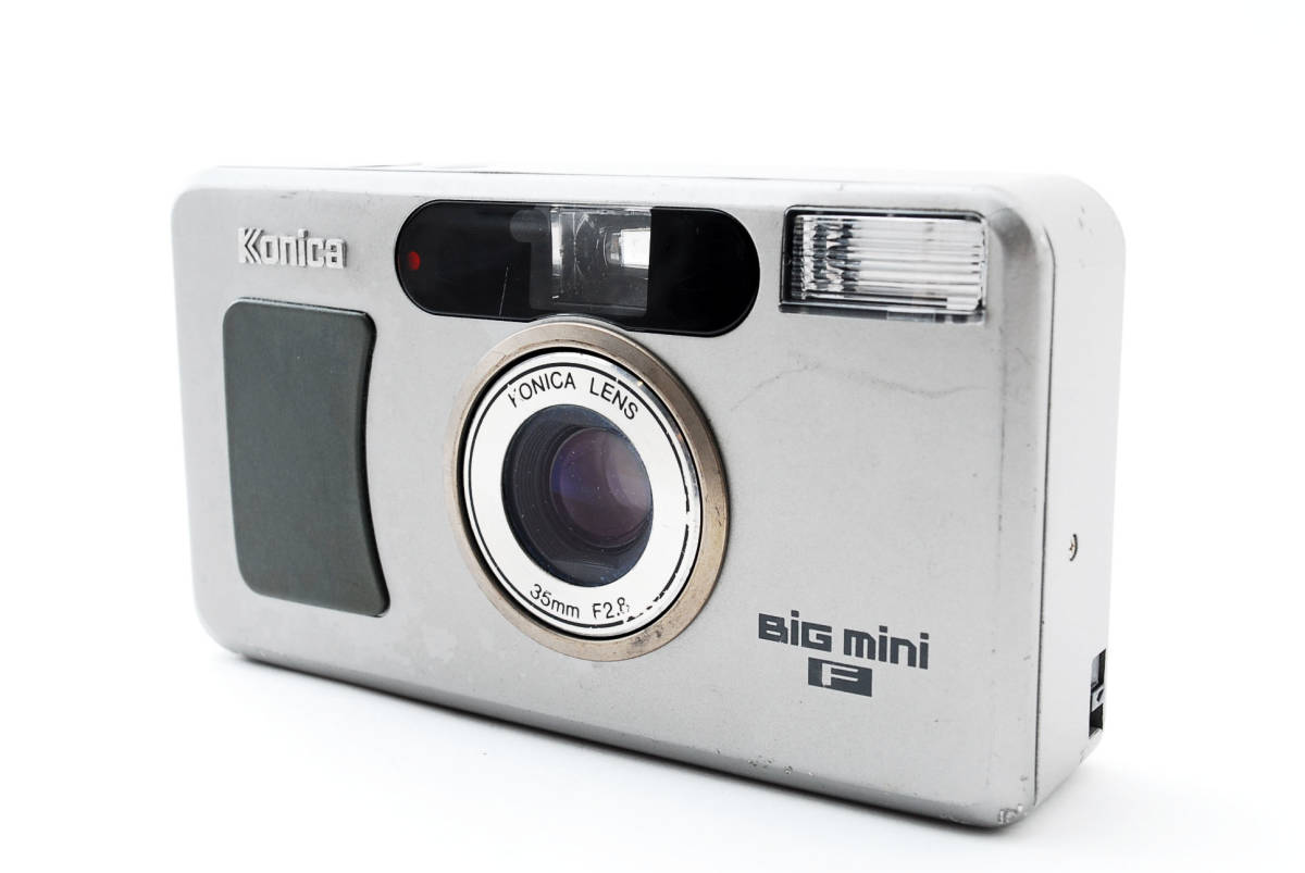 Konica BIG mini コンパクトカメラ 希少なF型 電池付き】 KONICA コニカ ビッグ ミニ BIG mini F
