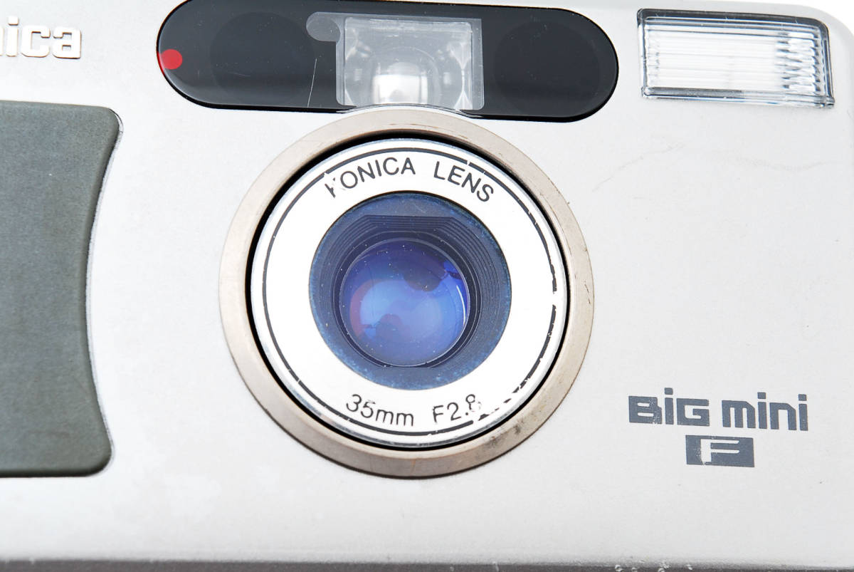 希少なF型 電池付き】 KONICA コニカ ビッグ ミニ BIG mini F