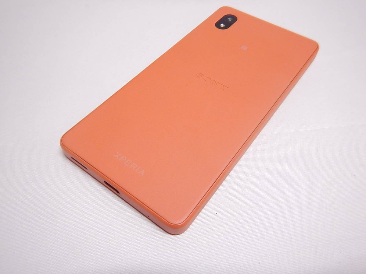 極美品□SIMフリー SONY Xperia Ace III A203SO オレンジ□ Ace Xperia III