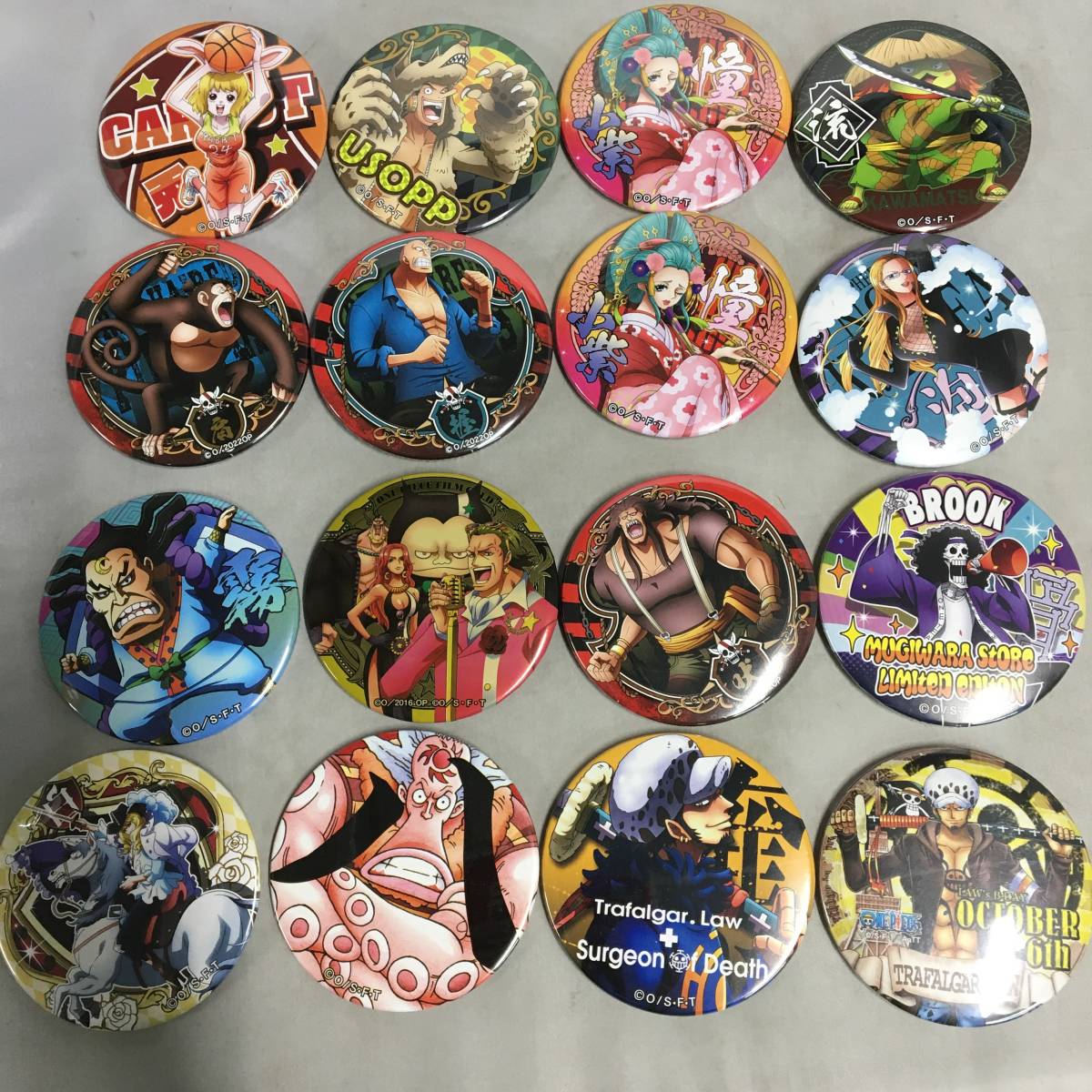 ◎◎ONEPIECE ワンピース 輩 缶バッジ まとめ 85枚セット [ルフィ ゾロ 