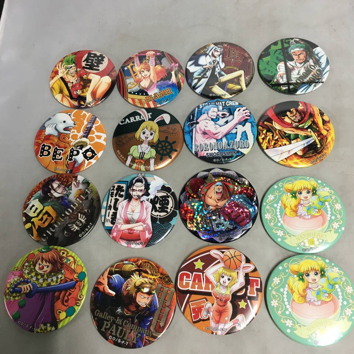 ◎◎ONEPIECE ワンピース 輩 缶バッジ まとめ 85枚セット [ルフィ ゾロ 
