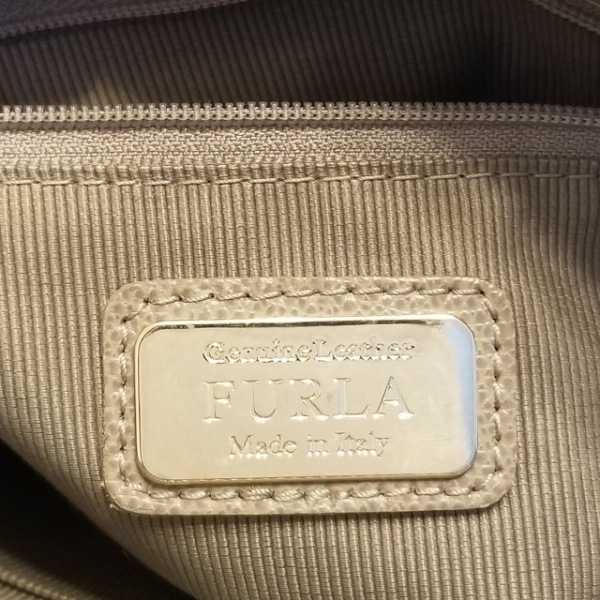 フルラ FURLA ハンドバッグ パイパー レザー グレーベージュ バッグ フルラ ハンドバッグ グレーベージュ レディース 保存 ショルダー