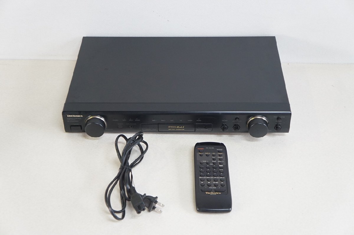 [NZ] [A187312] Technics テクニクス SU-C1000 MK2 コントロール/プリアンプ [現状品] Technics SU C1000 Hifi SU-C1000MK2 SU-C1000を買った4
