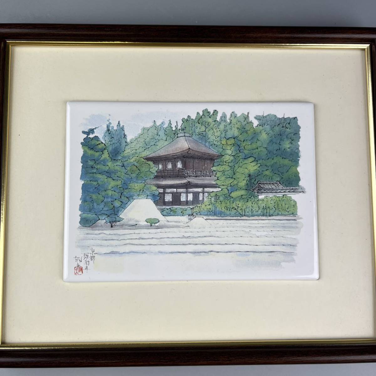 高山彩花、【海】、希少な大判額装用画集より、美品、日本人画家、新品