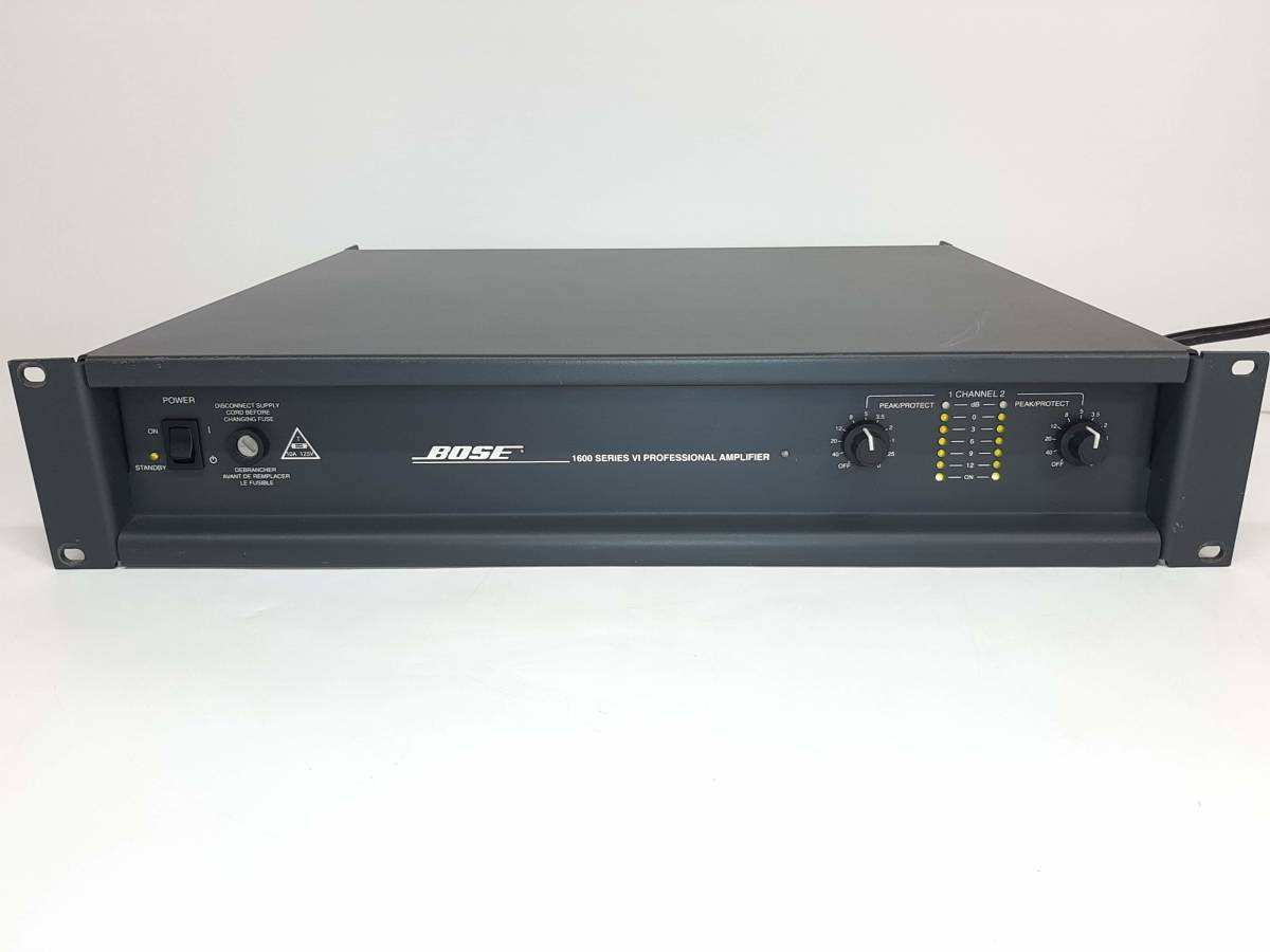 ボーズ 0 VI Series BOSE SERIES 1 Power Bose Amplifier PROFESSIONAL