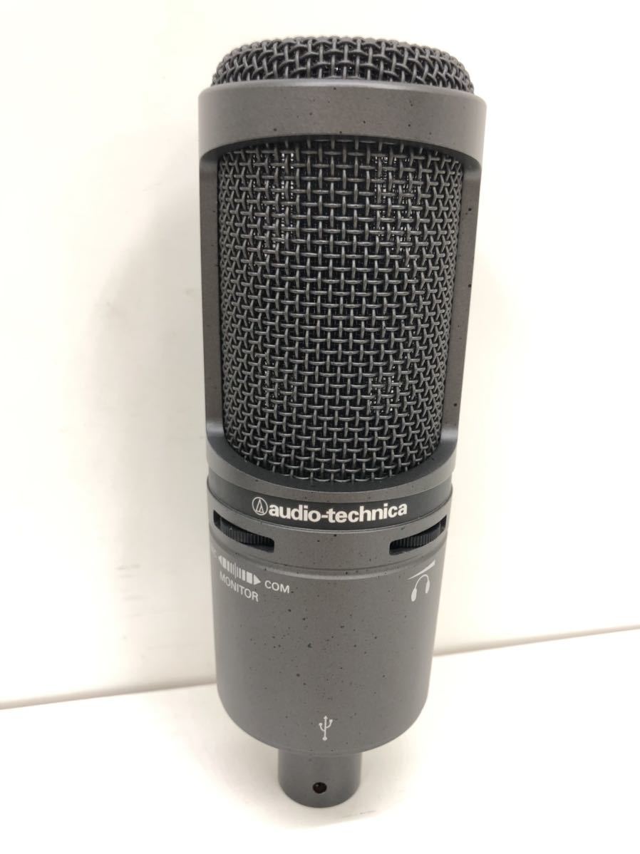 audio-technica USB コンデンサーマイク AT2020 USB ケース付き