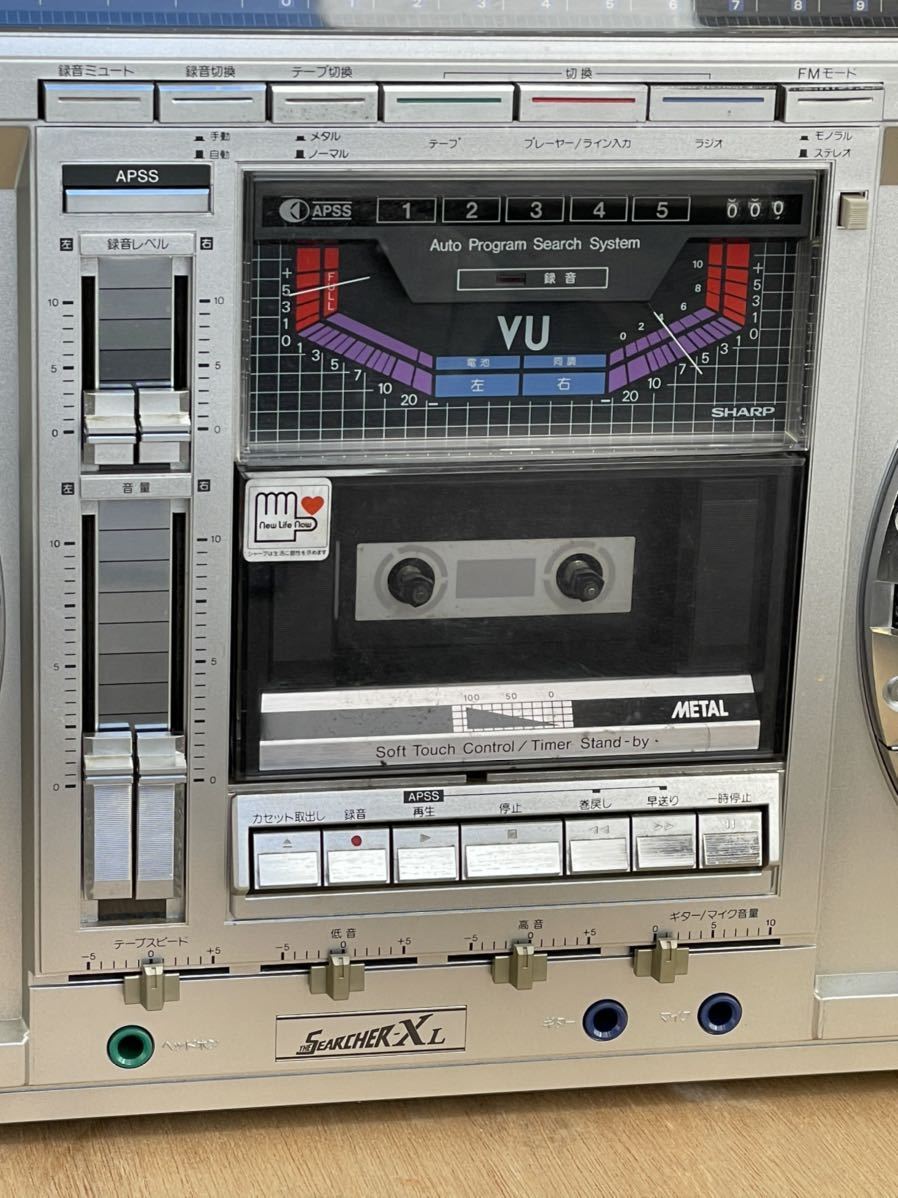 美品 SHARP シャープ GF-535 ラジカセ ラジオ動メンテナンス済み SHARP GF-535 - ラジオ動メンテナンス 美品 シャープ ラジカセ Radio