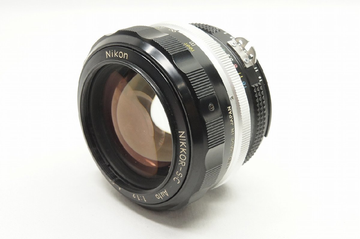 アルプスカメラ】Nikon ニコン Nikkor-S.C Auto 55mm F1.2 Ai改 MF 単