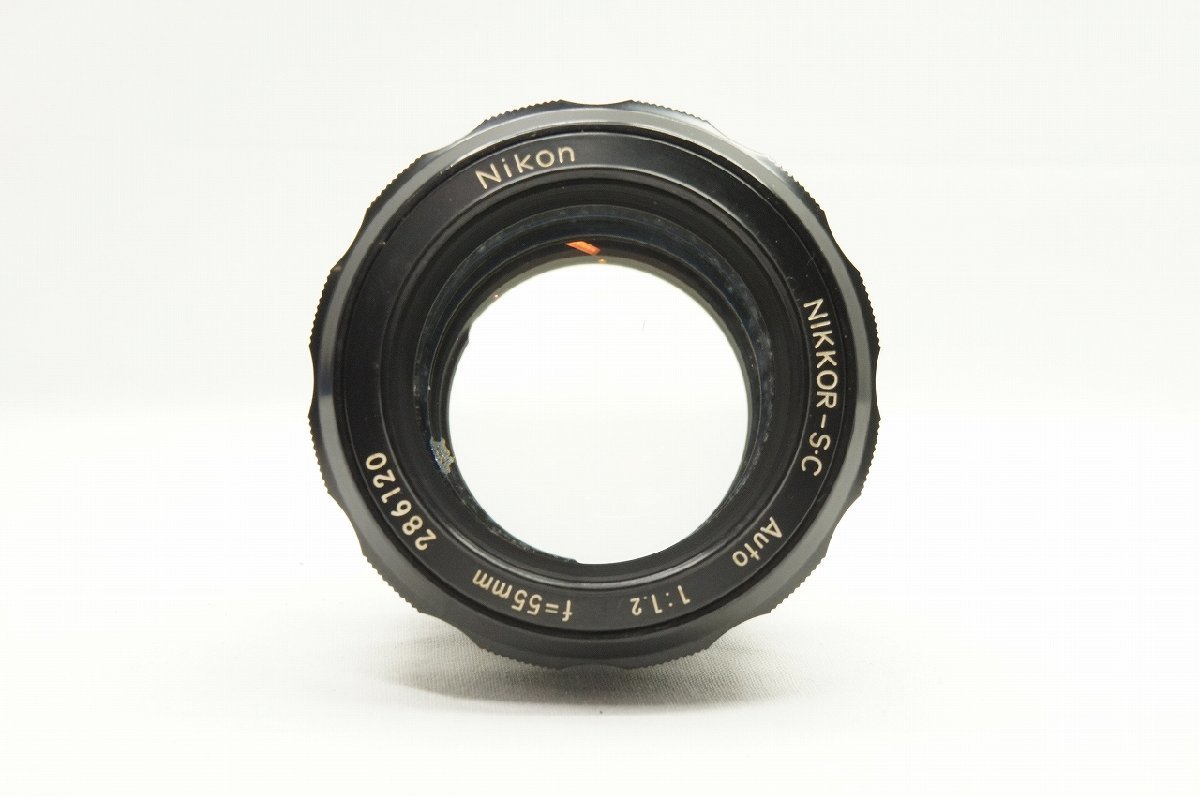 アルプスカメラ】Nikon ニコン Nikkor-S.C Auto 55mm F1.2 Ai改 MF 単