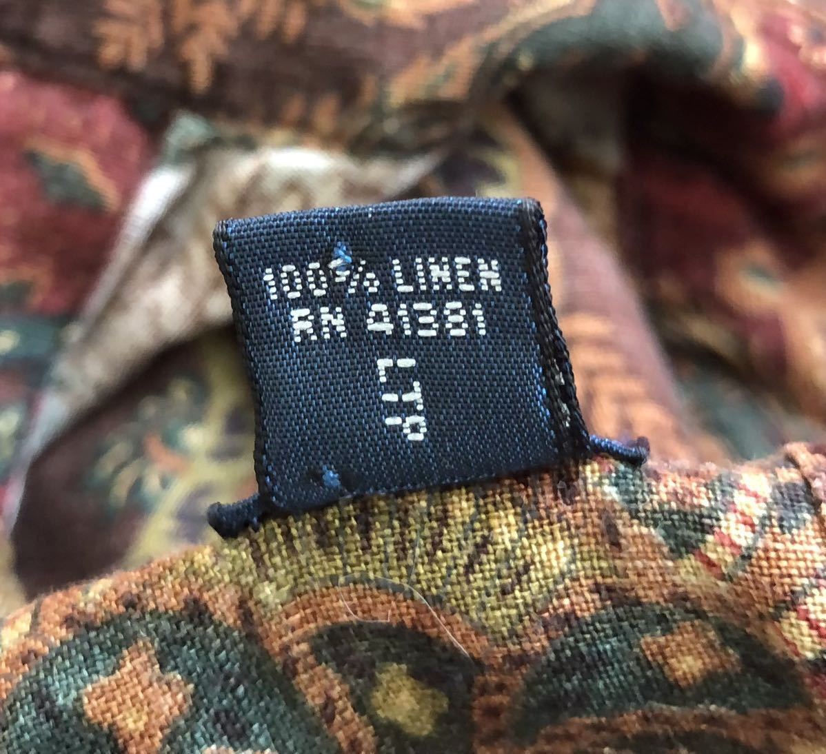 90's POLO by Ralph Lauren Linen M ポロ ラルフローレン ビンテージ