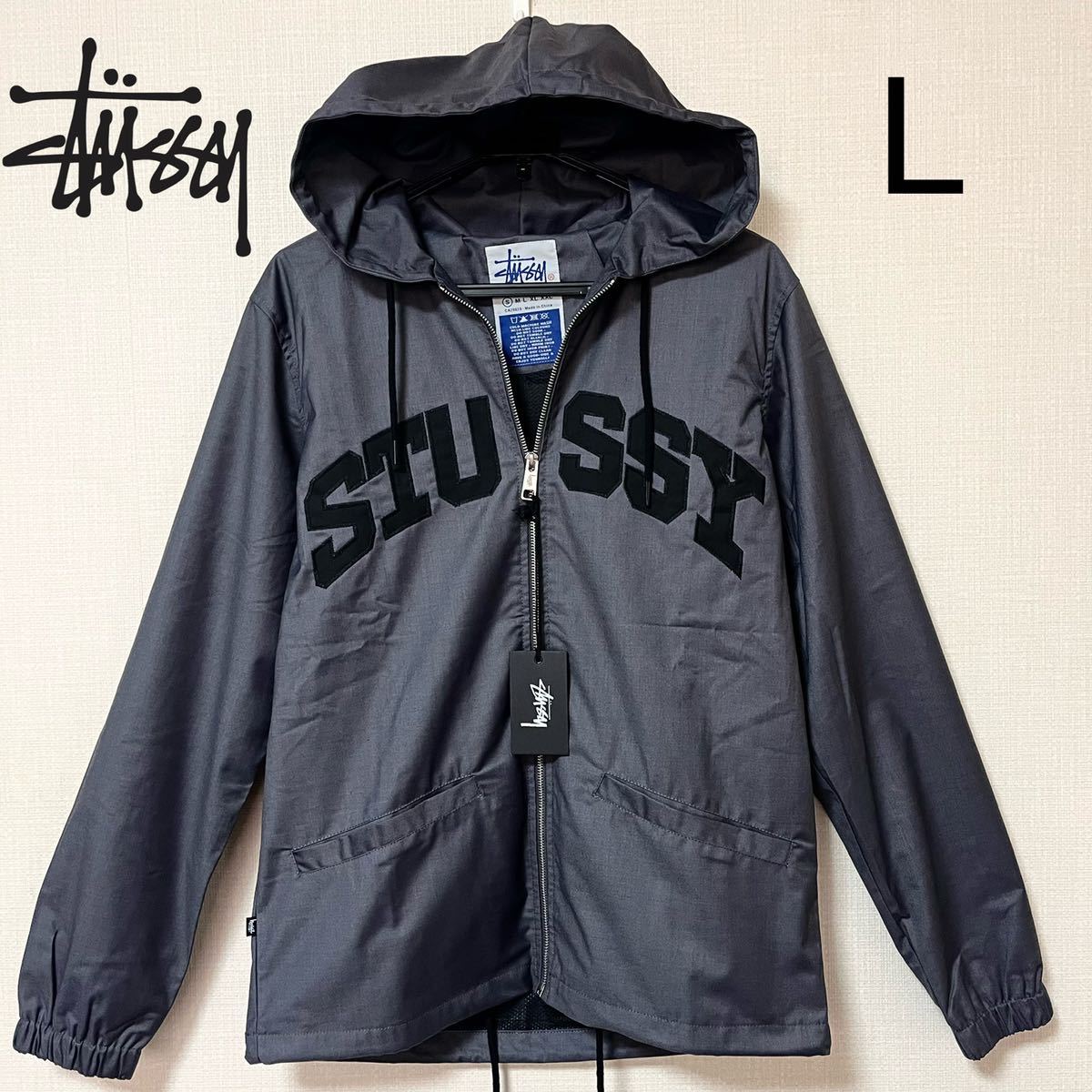 最新作，爆買い ステューシー ナイロンジャケット マウンテパーカー ジャンパー メンズ L stussy(ジャンパー、ブルゾン)｜売買されたオークション情報、yahooの商品情報をアーカイブ公開 - オークファン 男性用