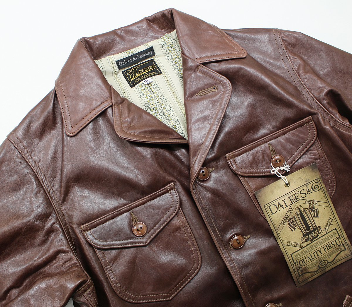 DALEE'S&Co (ダリーズ) TICK.HIDE 1910s SACK JACKET / チック