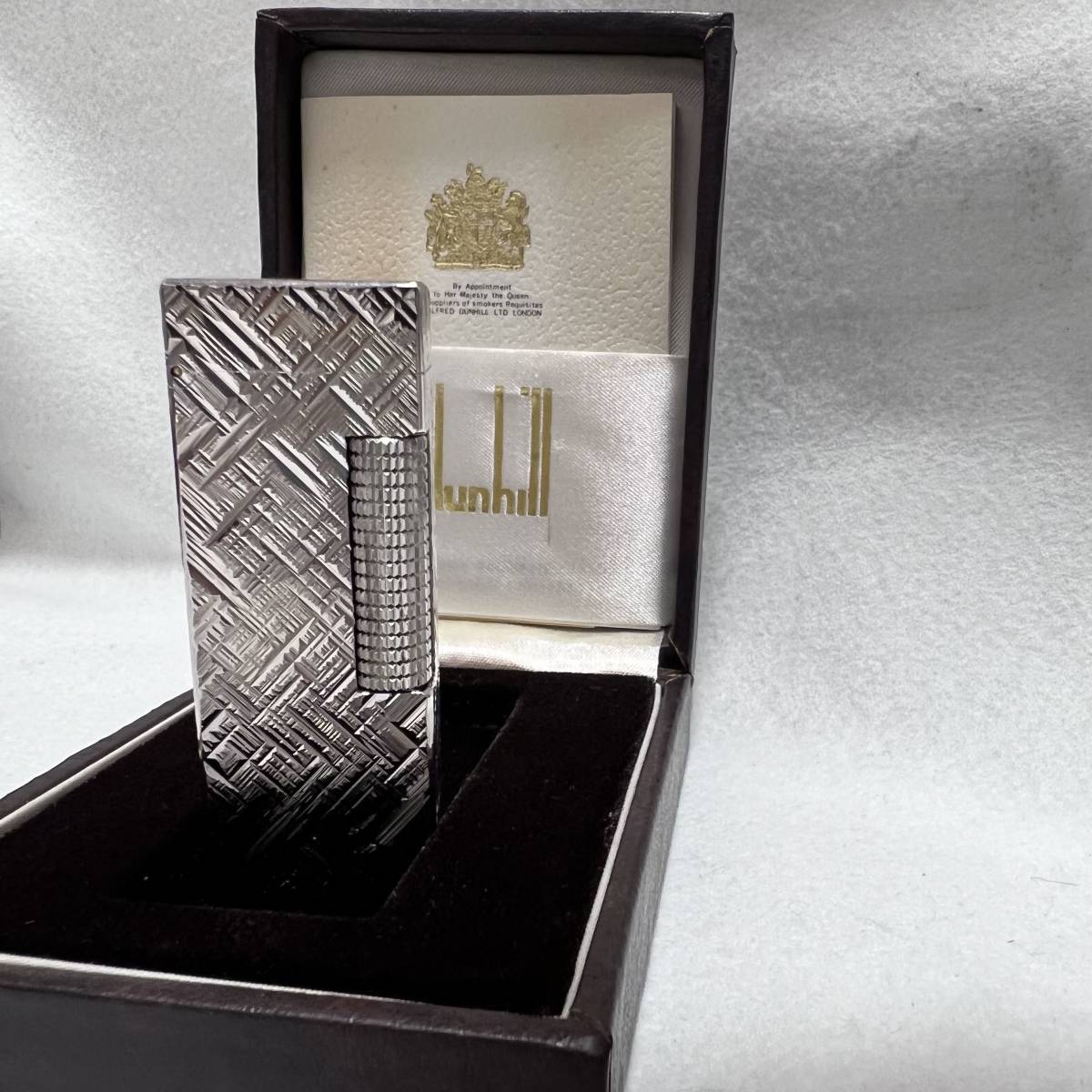 ダンヒル ライター ガスライター Dunhill dunhill シルバー 動作未確認 
