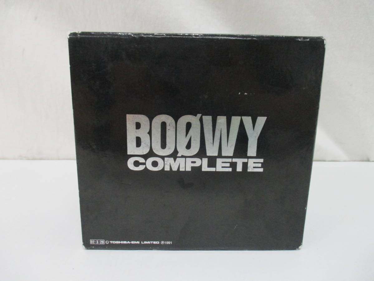 人気セール，格安 C1011-10A/ BOOWY COMPLETE 10枚組CD BOX ボウイ コンプリート(BOOWY)｜売買されたオークション情報、yahooの商品情報をアーカイブ公開 - オークファン は行