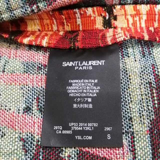SAINT LAURENT サンローラン パームツリー ジャケット アウター メンズ
