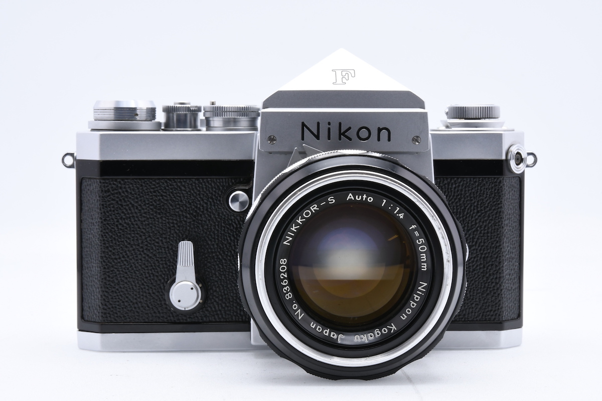 NIKON F アイレベル + 非AI NIKKOR-S Auto 50mm F1.4 ニコン フィルム