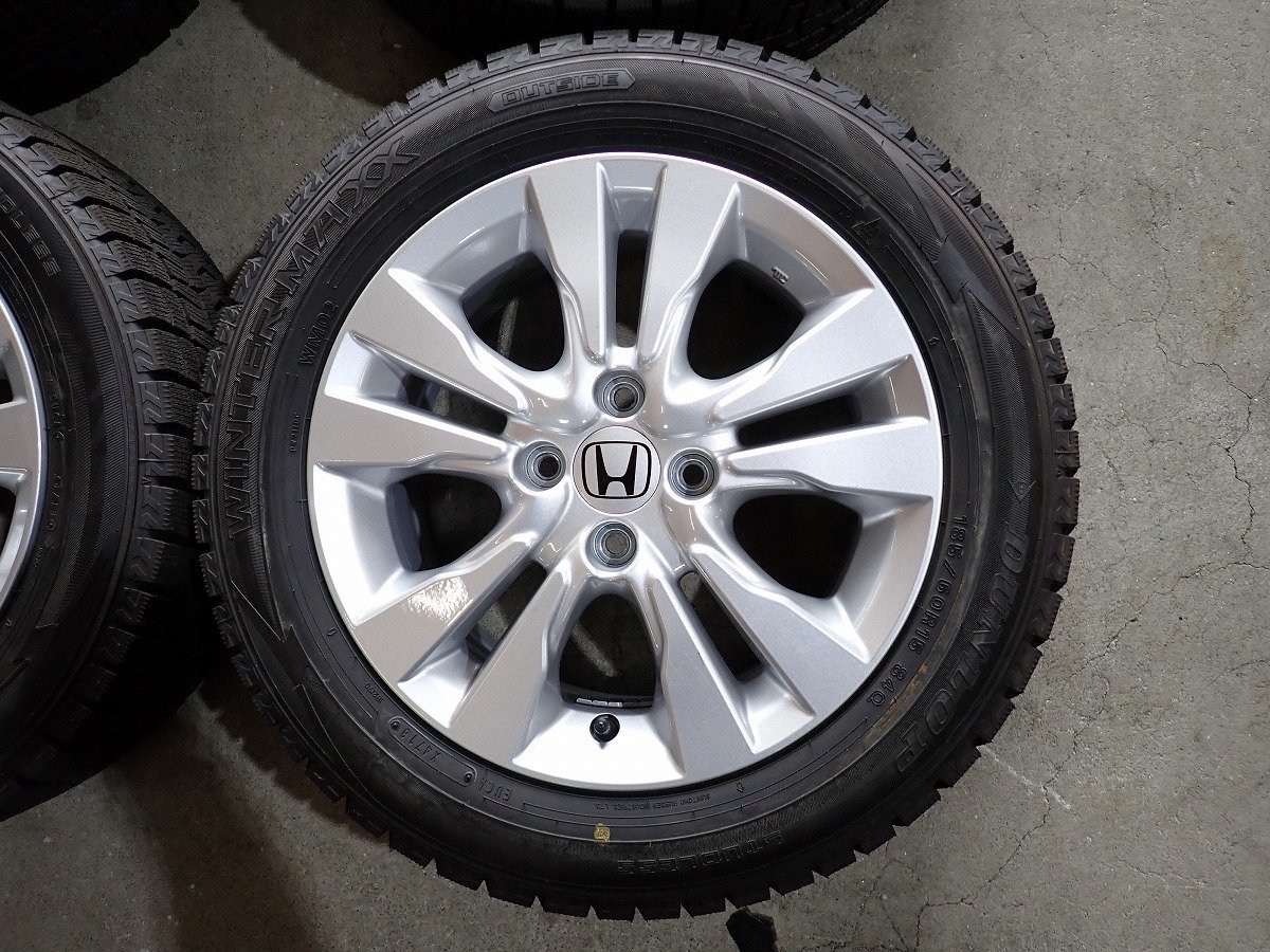 QR1634【送料無料185/60R15】ホンダ純正 シャトル純正 フィット 
