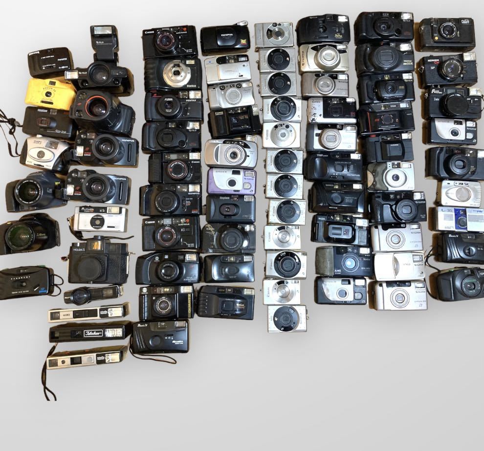 カメラ コンパクトフィルムカメラ 4台 オリンパス フジ ニコン ゴコー