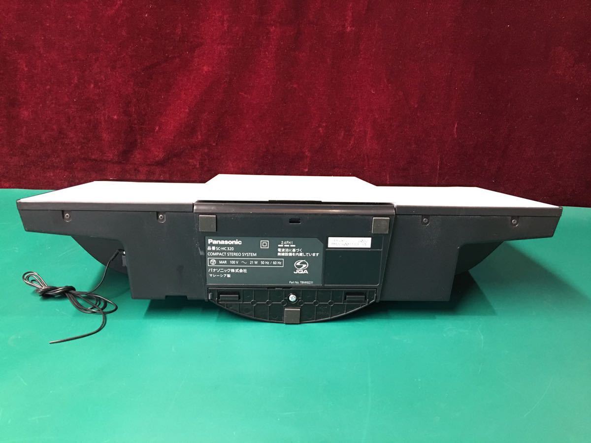 Panasonic コンパクト ステレオ システム SC-HC320 2022年製 本体のみ
