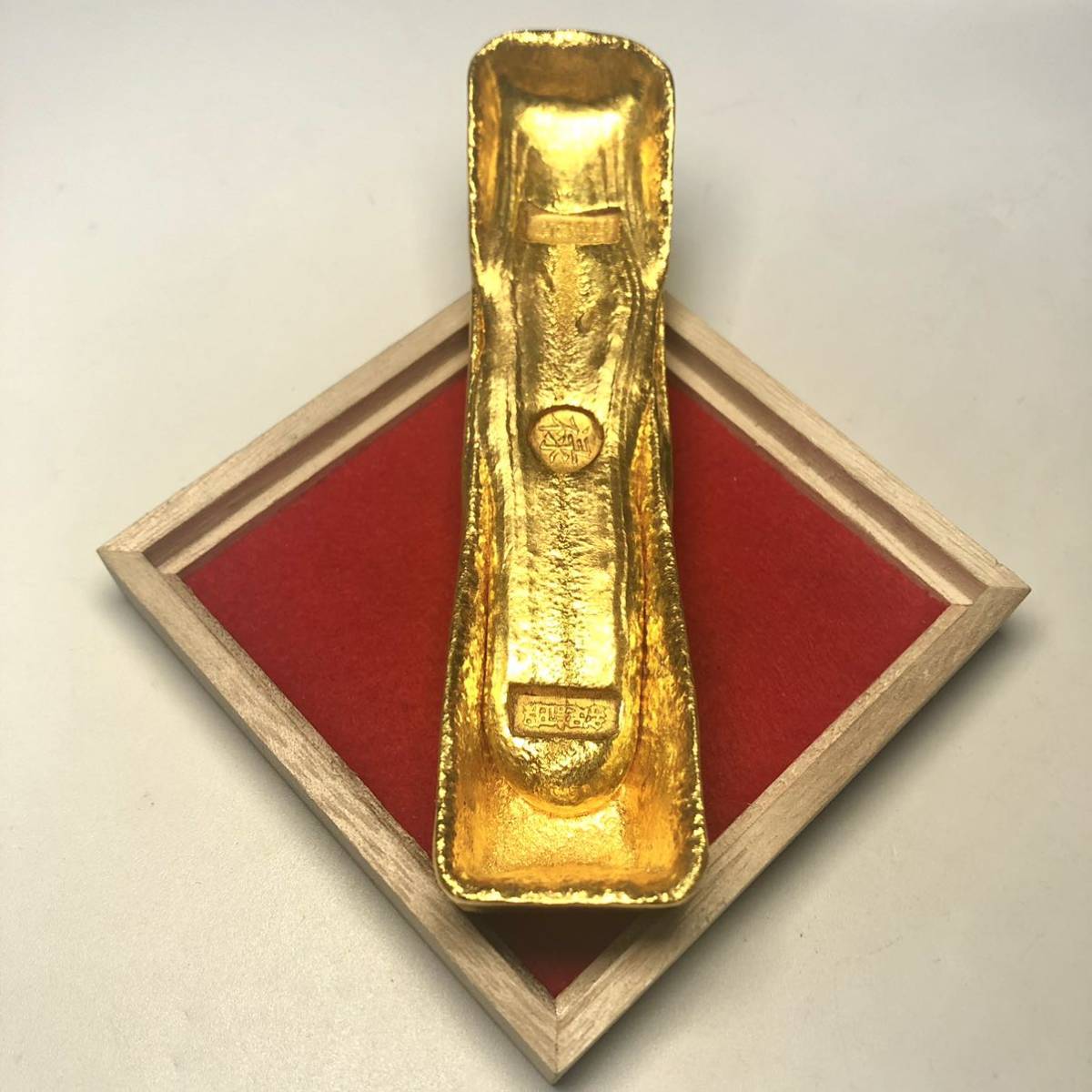 古銭 金貨 柳形金 金の延べ棒 開運福金 縁起物 金貨 インテリア 飾り