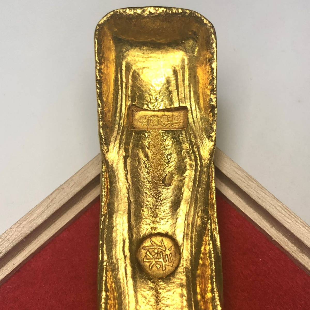 古銭 大型金貨 開運金 金塊 旧金の延べ棒 金運パワー 美品